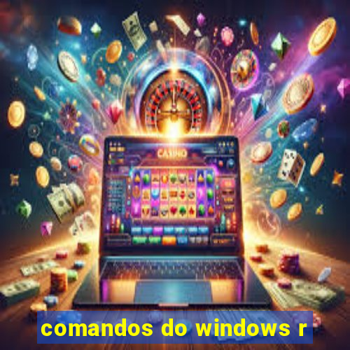 comandos do windows r